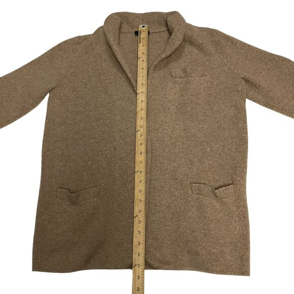J.Crew Women's Tan Cardigan Size Medium - Picture 7 of 8